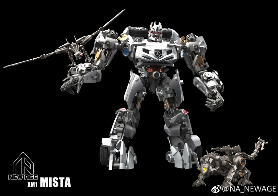 NewAge Toys XM1-B MISTA First Look at New MP Style Movie Toys